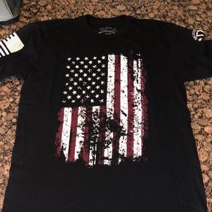 T-Shirt: American Flag Veteran